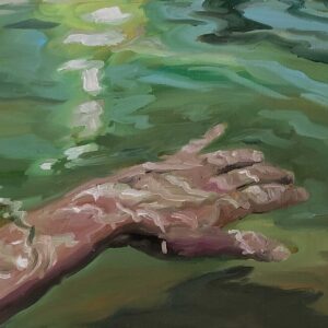 Hand, 24 x 30 cm, oil on canvas, 2023