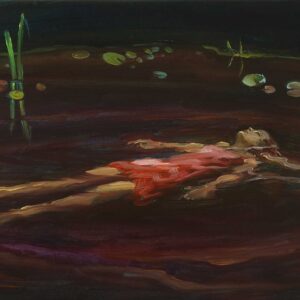 Ophelia, 24 x 30 cm, oil on canvas, 2023